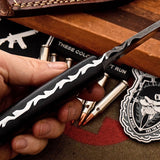 Custom Handmade Damascus Steel Skinning/Camping/Hunting Knife