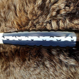 Damascus Kukri for Sale – 15" Buffalo Horn Handle
