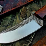 Custom Handmade File Tool Steel Hunting Skinning Knife