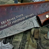 Custom Handmade Damascus Steel Flexible Blade Boning Knife