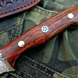 Custom Handmade Damascus Steel Flexible Blade Boning Knife