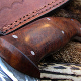 Handmade Damascus Skinning Knife