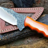 Custom-Handmade-Hand Forged 1095 High Carbon Steel Hunting/Skinning Knife