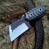 Hand Forge Tanto Neck Knife