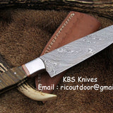 Damascus Hand Made Chef Knife