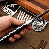 Custom Handmade Damascus Steel Skinning/Camping/Hunting Knife