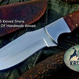 Custom Handmade D2 Tool Steel  Hunting Skinning Camping Knife