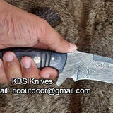 Hand Made Damascus Tanto Blade Knife