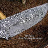 Damascus Blank Blade