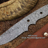 Damascus Blank Blade