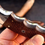 Full Tang Custom Handmade D2 Steel Hunting/Skinning Knife