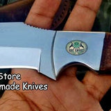 Custom Handmade D2 Tool Steel  Hunting Skinning Camping Knife