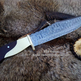 Damascus Hand Made Hunting Knife