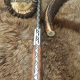 Ridgeback Hunter Custom Handmade Damascus Knife KBS Knives Store