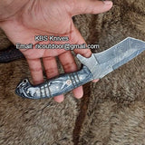 Hand Made Damascus Tanto Blade Knife