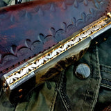 Custom Handmade Damascus Steel Folding Knife