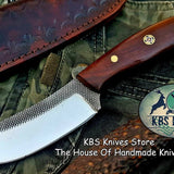 Custom Handmade File Tool Steel Hunting Skinning Knife