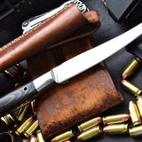 D2 Steel Handmade Fillet Boning Knife With Micarta Handle - 11 Inches" by KBS Knives Store