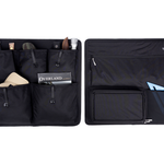 Ram Promaster storage panels (pair) with inner dividers and zip pocket, black