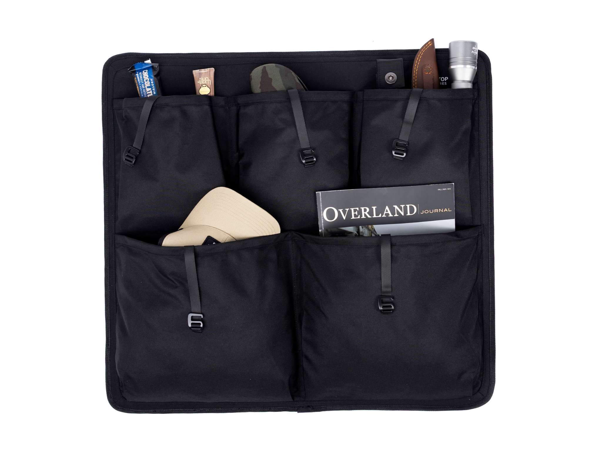 Ram Promaster lower rear door storage panels (pair) black with multiple compartments