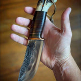 Handmade O1 Tool Steel Forged Blade Hunting Knife
