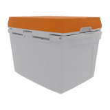 Taiga Coolers 27 Quart Orange Cooler