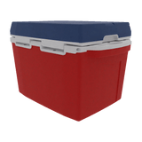 Taiga Coolers 27 Quart Red White and Blue Cooler