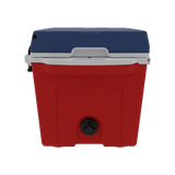 Taiga Coolers 27 Quart Red White and Blue Cooler