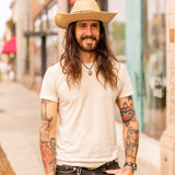 Gaucho Palm Leaf Straw Hat