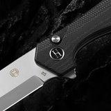 The Vector Folding Pocket Knife Giftset for Men and Women (Black and Silver)