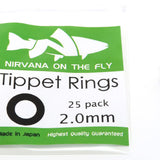 NIRVANA Premium Tippet Rings (25 pack)