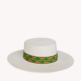 Speckled White Spanish Hat