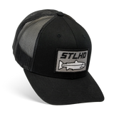 STLHD Chehalis Snapback Black Trucker Hat