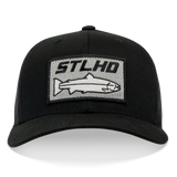 STLHD Chehalis Snapback Black Trucker Hat