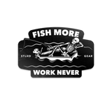 STLHD Fish More Sticker