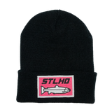 STLHD Knit Beanie Patch Hat - 2 Patch Options