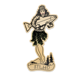 STLHD Mountain Hula Sticker