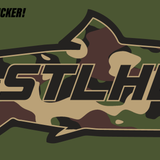 STLHD Large Camo Boat Decal - 24"