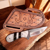 Handcrafted Working Cowboy Knife – 8.25" with Resin Handle