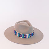 Light Grey Western Hat