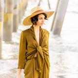 Western Wide Brim Straw Sun Hat