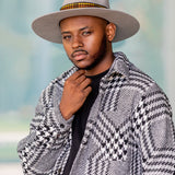 Light Grey Western Hat