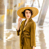 Western Wide Brim Straw Sun Hat