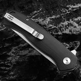 The Pathfinder Folding Pocket Knife Giftset for Men and Women (Black and Silver)
