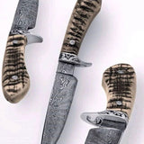 Sheep horn Hunting Skinning Knife