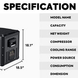 VL75ProD 12V Heavy Duty Fridge Freezer | ICECO | 75 LT