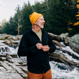 Men's 100% Merino Wool Button Down Shirt - Midweight