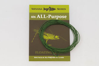 All-Purpose Furled Leader (FLOATING Fly Fishing Leader)