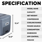 GO20 Dual Zone 12V Portable Freezer| ICECO | 20 LT