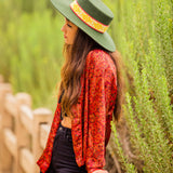 Hunter Green Spanish Hat